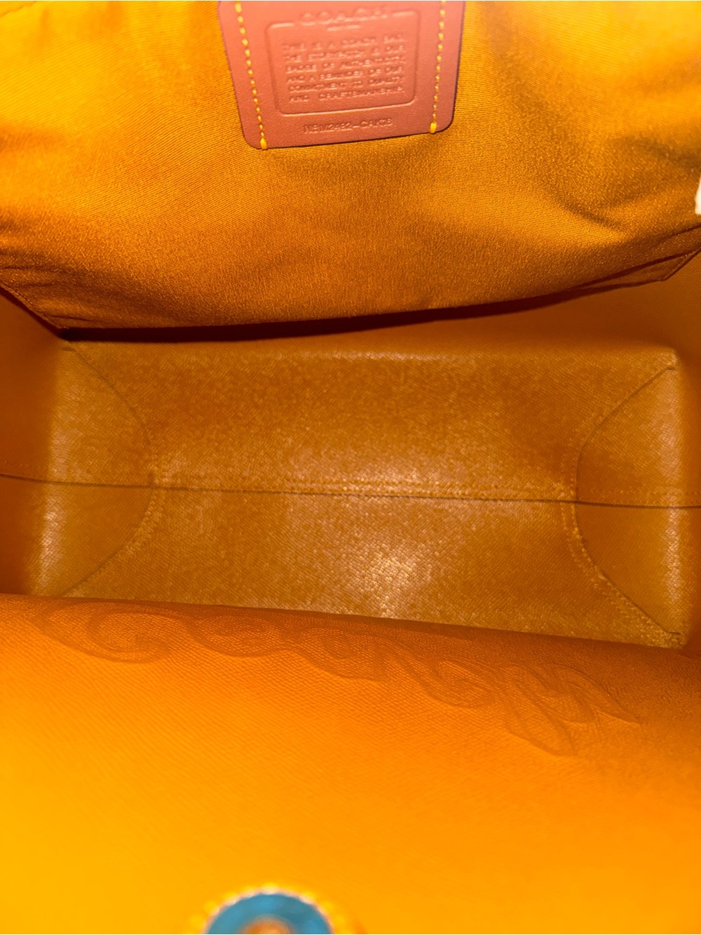 Coach White Graffiti Tote Bag - Coach New York - Picture 5 of 6
